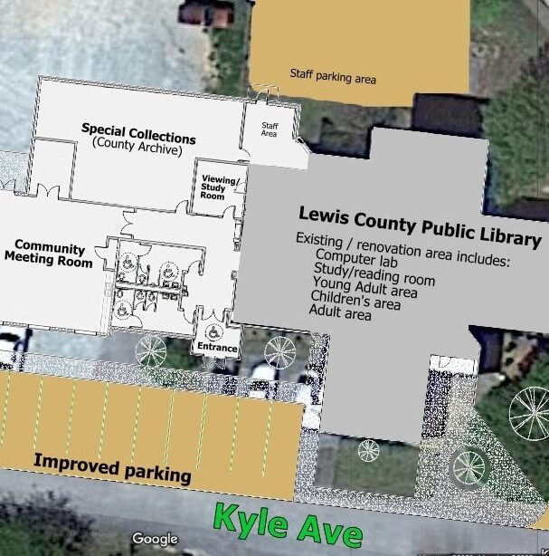 Library Expansion Lewis County Public Library and Archives
